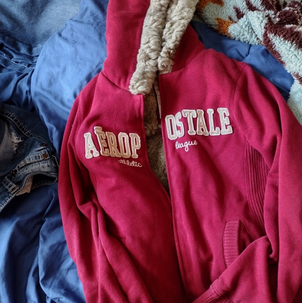 Aeropostale fur jacket